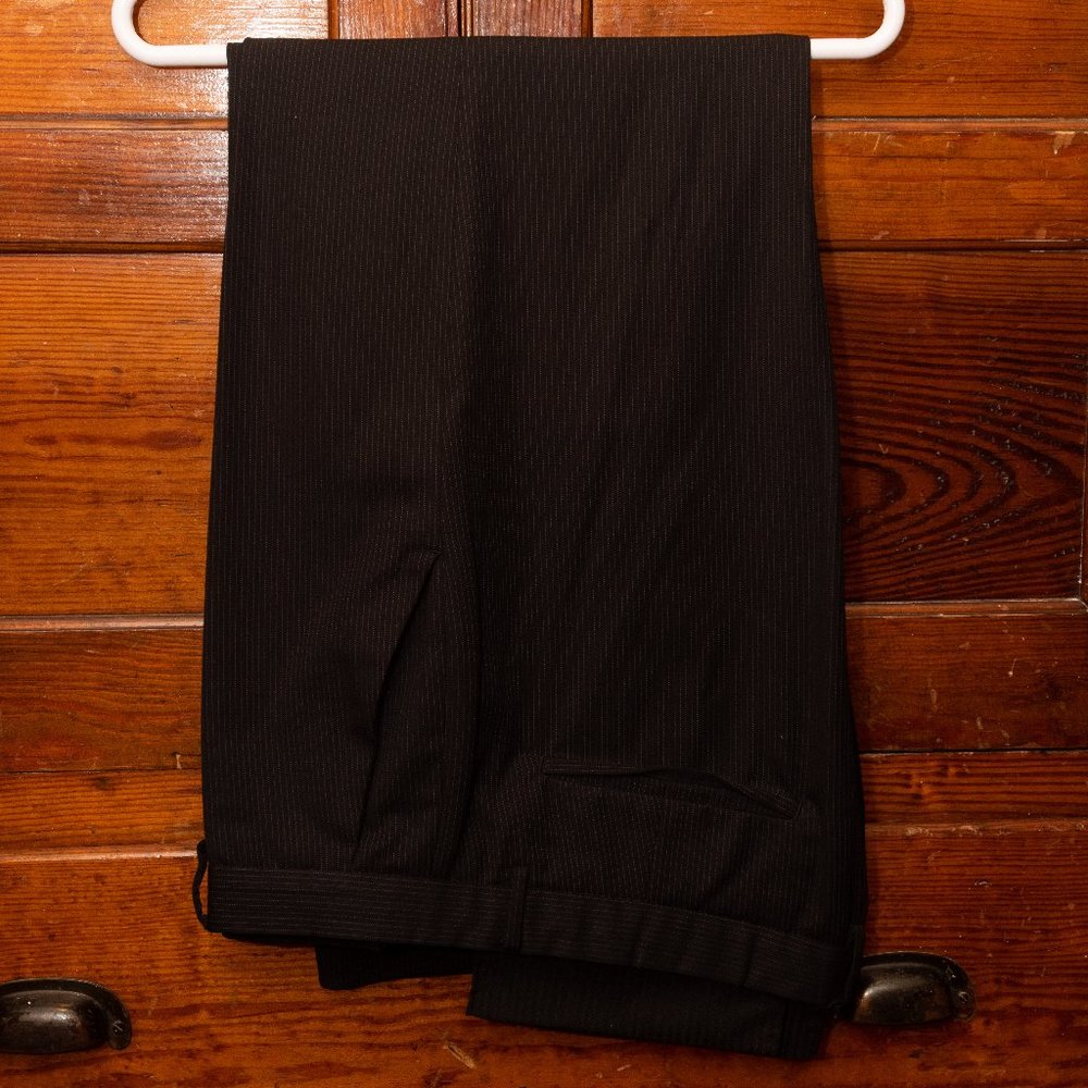 Calvin Klein men's black dress pants 36/30